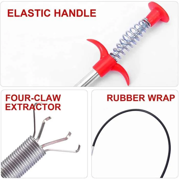 Drain Cleaner Spring Pipe