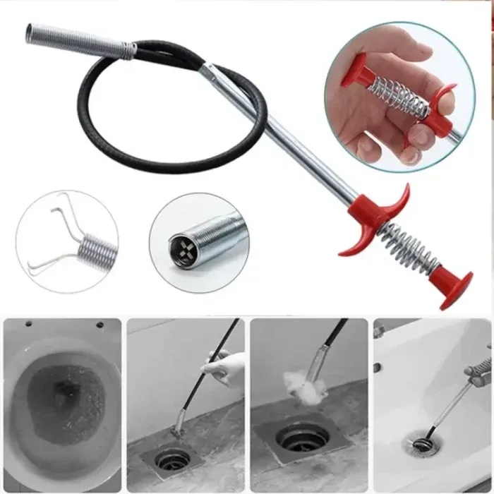 Drain Cleaner Spring Pipe