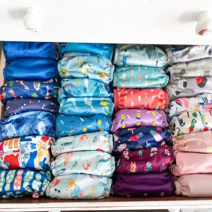 Re-Washable Baby Cloth Diapers with Waterproof Materials