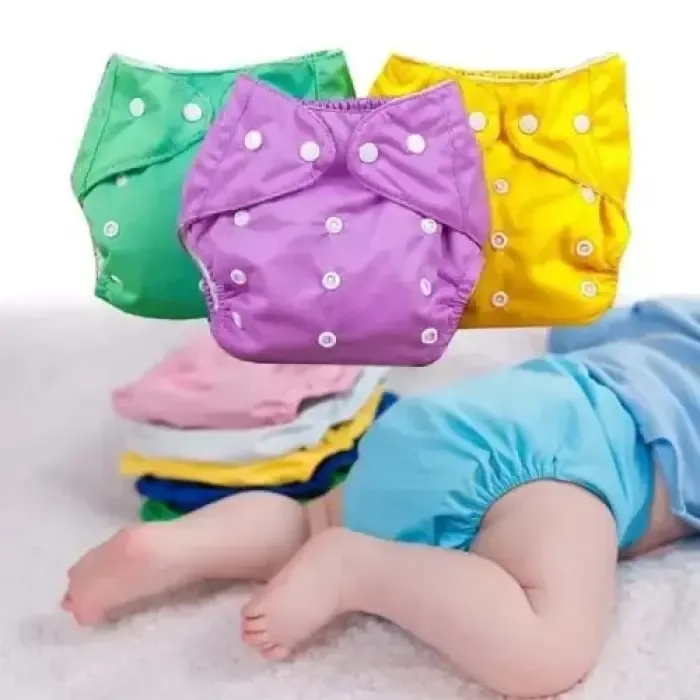 Re-Washable Baby Cloth Diapers with Waterproof Materials