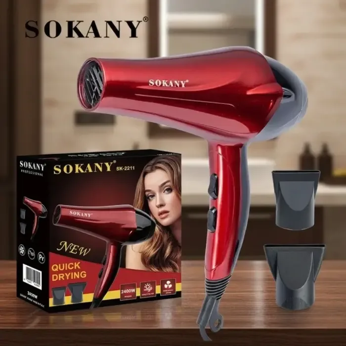 Sokany Sk-2211 Professional Hair Dryer - 2400 W